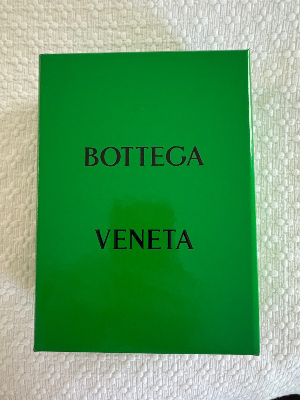 Bottega Veneta Empty Packaging Box + Dustbag Parakeet Green